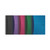 CW Office Oxford Office Wb Notebook A5 AST PK5, image showing a set of five colorful A5 wire-bound notebooks in black, purple, pink, green, and blue.
