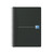 CW Office Oxford Office Smart Notebook A5 BLK P5, black spiral-bound notebook with a textured cover and a small Oxford logo on the front.
