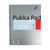 CW Office Pukka Jotta Pad A4 100PG Silver PK3, spiral-bound notebook with dotted pages designed for note-taking and writing, featuring a silver cover with black and white text and red accents.