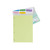 CW Office Pukka Pad A4 Refill Pad Green PK6, green lined refill pad with three holes for binding.