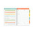 CW Office Pukka Pad Pad Study Book B5, open study planner with colorful tabs and detailed planning sections.