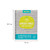 CW Office Pukka Pad Pukka Planet Jotta A4 PK3, green reusable recycled notebook with black and white striped cover, 200 pages, size 29.7 cm by 23 cm.