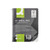 CW Office Q-Connect Ruled Spiral Sc Pad A5 PK5, black and green spiral-bound ruled notebook with 80 sheets and microperforated pages.