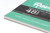 CW Office Silvine Revis Desk Pad 360X230MM PK5, close-up of green and black study and revision desk pad for study and review.