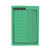 CW Office Reading Record Book KS2 PK30, green record book for tracking books read by children with checkboxes and star ratings.