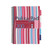 CW Office Pukka Project Book A5 BLU Pnk PK3, colorful striped cover with spiral binding and tab dividers.
