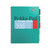 CW Office Pukka Metallic Project Book B5 PK3, a colorful spiral-bound project book with 200 pages of premium writing paper, featuring a teal cover with white polka dots and a small black circle logo.