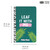 CW Office Pukka Planet Softcover Leaf It With Me notebook, vibrant teal cover with tropical leaf design and pink and white text, designed in the UK, measuring 21.5 cm by 13.4 cm.