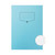 CW Office RCYC Exr Book 7MM Sq A4 BLU PK10, light blue A4 size exercise notebook with grid pattern for writing and note-taking.
