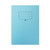 CW Office Silvine Eco Recy Ex Book A4 64P PK10, blue recycled notebook with lined pages and recycling symbol on cover.