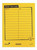 Silvine Childs Readg Record Ylw PK25