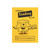 CW Office Silvine Childs Reading Record, yellow children’s reading record book with a cartoon character holding an open book, featuring space for name and class information.