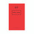 Silvine Memo Book 159X95MM Red PK24