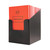 CW Office Silvine Memo Book 159X95MM Red PK24, a set of 24 red memo books placed in a black holder.