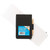 CW Office Tiger Police Notebook W Pencil 12PK, black police style notebook with a wooden pencil attached, featuring lined paper with a white background for note-taking and writing.