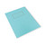 CW Office Silvine 9X7 Ex Books 7MM Sq BLU PK10, light blue small exercise books with lined pages for school or office use.