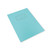 CW Office Silvine BLU A4 Lined Ex Book PK10, light blue lined exercise book with a simple cover design and space for writing the owner's name.