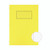 Silvine Lined Ex Book Yellow PK10