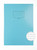 CW Office Silvine Tough Shell Ex Bk A4+ Blue Notebook with grid pages and reinforced cover.