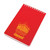 CW Office Chartwell Watershed Waterproof Book, red waterproof notebook with yellow logo and text, spiral binding, designed for weather-resistant note-taking.
