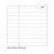 CW Office Rhino File Paper 500P F8M A4 PK5, close-up view of organized file paper with lined design and labeled F8M on top right corner.