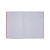 CW Office Rhino Ex Bk Sq 13X9 Red Contr PK50, a pack of 50 red hardcover notebooks with graph paper pages for office and school use.