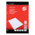 CW Office Refill Pad Rld 160PG A4 Red/WHT PK10, image of a pack of refill pads with a red background and a white notepad graphic