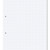 CW Office Llef Paper 5MM Sq Pchd 2HL A4 PK5, image of a pack of A4 size squared office paper with 5mm grid lines, packed in a set of five.