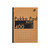 CW Office Pukka Pad Refill Pad A4 400P PK5, brown and black refill pad with perforated pages and drilled holes for filing.