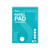 CW Office Silvine Narrow Rld Refill Pad A4 PK6, blue refill pad with 160 pages for A4 size paper.