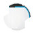 CW Office Cambridge Legal Pad A4 70GSM WHT PK10, image of a stack of white legal pads with blue and black binding
