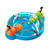 CW Office Hungry Hungry Hippos Grab And Go, a colorful marble chaser game set with moving hippo figures in green and orange that eat the marbles.
