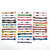 CW Office Standard Embroidery Cotton PK36, colorful embroidery thread skeins arranged in rows.