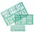 Linex Lettering Stencil 8500S Set P3