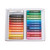 CW Office Artiste Water Sbl Oil Pastels PK24, set of 24 colorful oil pastels arranged in a white box, including shades of white, black, brown, red, orange, yellow, green, blue, purple, pink, suitable for art and craft projects.