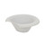 CW Office Medical Vomit/Gen Use Bowl 1L PK200, white disposable vomit bowl with spouted edge for medical and general use.