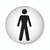 Signslab 60MM Men Symbol