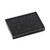 CW Office Colop E/38 Black Ink Pad PK2, black ink pad for office use, rectangular black ink pad with a textured surface for stamping.