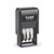 CW Office Trodat Printy 4850L1 Mini Dater, compact self-inking date stamp with adjustable date bands in black color.