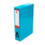 CW Office Classic Box File Blue PK10, a set of 10 blue storage box files for organizing documents.