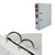 CW Office Esselte 75MM Lach File A4 WHT PK10, white A4 lever arch file with metal rings and label holder for organizing documents.