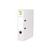 CW Office Q-Connect 70MM Leverarch A4 WHT P10, white lever arch file with metal lever arch mechanism for organization and filing.