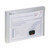 CW Office Snopake Docbox 35MM Clear PK 1, transparent plastic document storage box with a secure latch, for organizing and protecting reports and files.