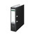 CW Office Leitz 180 Lach File 80MM A4 BLK PK10, a black lever arch file with an A4 size, designed for organizing and storing documents efficiently.