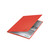 CW Office Leitz Recycle Folder A4 Red PK10, red recycled paper folder with a partially open cover, ideal for organizing A4 documents in the office.