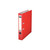 CW Office Leitz 180 Lach File 50MM A4 Red PK10, red standing file folder for organizing documents.