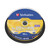 CW Office Verbatim DVD + Rw Non Print 10 pack, image of a spindle of 10 rewritable DVDs with storage capacity of 4.7 GB, speed 4x, and 120 minutes recording time.