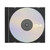 CW Office CD-R Slim Jewel Case 80MIN 52X 700MB, blank writable CD in slim jewel case with silver reflective surface and black plastic edges.