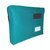 CW Office Gosecure Te Guss Anti BAG 457X356MM, a teal-colored protective office bag with a zippered closure and a label pocket for writing.