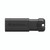 CW Office 128GB Black Pinstripe USB 3.0 Drive, black USB thumb drive with pinstripe design and Verbatim branding.